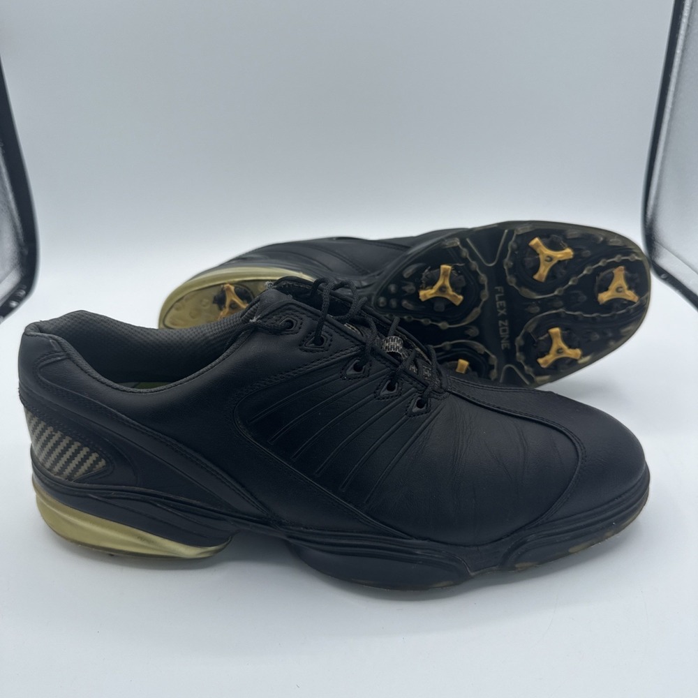 Footjoy FJ Sport Spikeless Golf Shoes 53154 Size Men's 10.5 M Black Gray